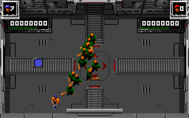 Smash TV - Atari ST game screenshot (1991) by Ocean